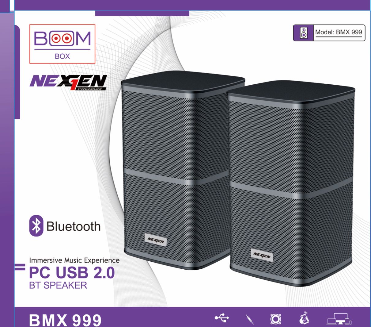 usb speaker + Bluetooth (BMX999) Nexgen